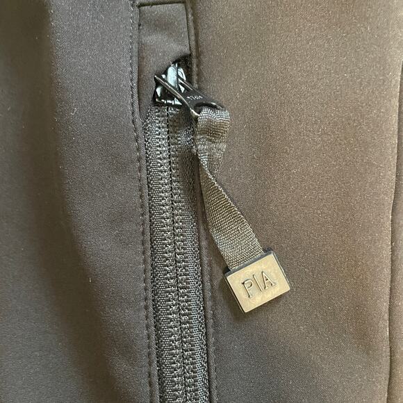 Port Authority Full Zip Jacket Womens Medium Black Plush Lined Mock Neck - Picture 6 of 8